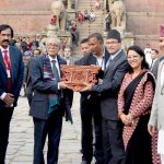 His Excellency Mr. Md. Abdul Hamid, President of the People’s Republic of Bangladesh Excursion around Bhaktapur Darbar Square