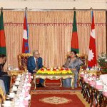 Rt. Hon. President Mrs. Bidya Devi Bhandari Meeting with His Excellency Mr. Md. Abdul Hamid, President of the People’s Republic of Bangladesh