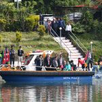 His Excellency Mr. Md. Abdul Hamid, President of the People’s Republic of Bangladesh Boating at Fewa Lake, Pokhara