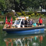 His Excellency Mr. Md. Abdul Hamid, President of the People’s Republic of Bangladesh Boating at Fewa Lake, Pokhara