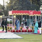Farewell Ceremony of His Excellency Mr. Md. Abdul Hamid, President of the People’s Republic of Bangladesh at TIA