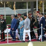 Farewell Ceremony of His Excellency Mr. Md. Abdul Hamid, President of the People’s Republic of Bangladesh at TIA