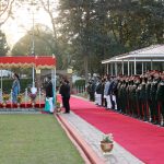 Farewell Ceremony of His Excellency Mr. Md. Abdul Hamid, President of the People’s Republic of Bangladesh at TIA
