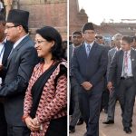 His Excellency Mr. Md. Abdul Hamid, President of the People’s Republic of Bangladesh Excursion around Bhaktapur Darbar Square