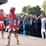 His Excellency Mr. Md. Abdul Hamid, President of the People’s Republic of Bangladesh Excursion around Bhaktapur Darbar Square